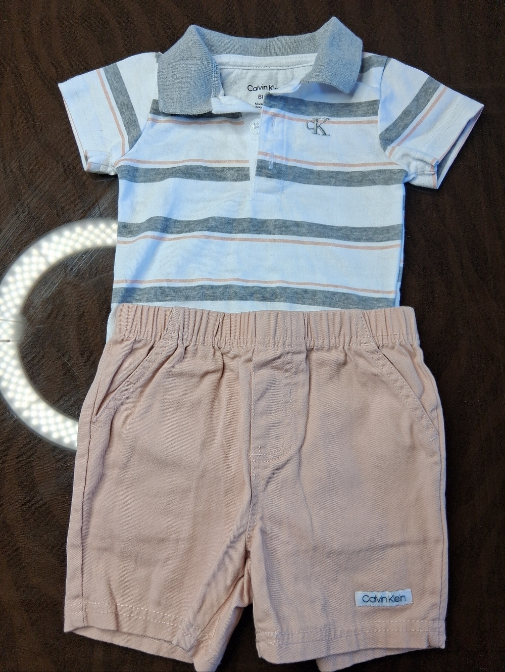 Calvin Klein 2pc Set 6/9 M